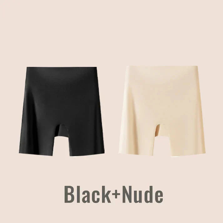 Buy two get one free Women High-waist Ice Silk Underwear with Tummy-control Hip-lifting